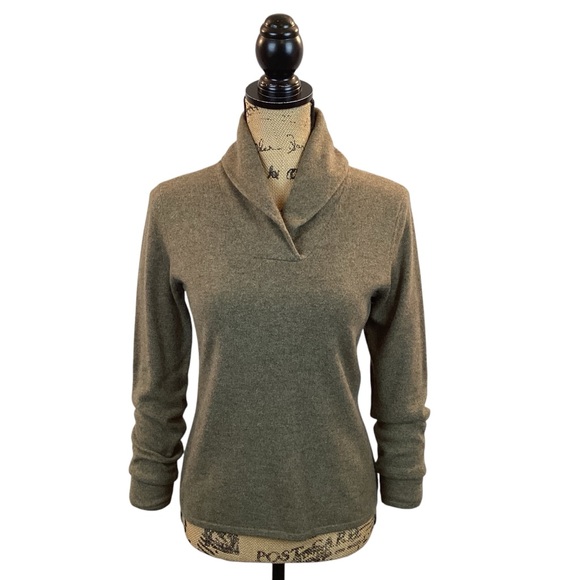 Grayson & Dunn Cashmere Sweater Shawl Long Sleeve